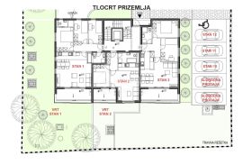ZADAR, VIDIKOVAC - Stan u novogradnji s vrtom i garažom S1, Zadar, Διαμέρισμα