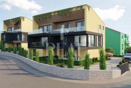 Novogradnja Krk, dvoetažni stan 80 m2,2S+DB,balkon, Krk, شقة