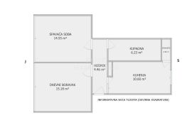 STAN, PRODAJA, ZAGREB, BORONGAJ, 51 m2, 2-soban, Peščenica - Žitnjak, Διαμέρισμα