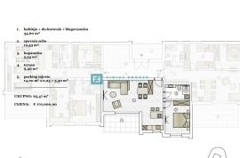 VODICE, novi projekt, moderan apartman, 1. kat, mirna lokacija, Vodice, Appartamento