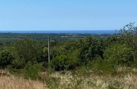 Građevinsko zemljište sa pogledom na more, Višnjan, Tierra