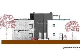 Novogradnja Poreč 2S+DB s pogledom na more i krovnom terasom, Poreč, Apartamento