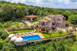 Istra, Tinjan - velebna istarska kamena villa na intimnoj lokaciji s bazenom 32 m2 i igraonicom, Tinjan, Propriedade comercial
