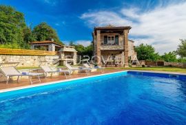 Istra, Tinjan - velebna istarska kamena villa na intimnoj lokaciji s bazenom 32 m2 i igraonicom, Tinjan, Propiedad comercial
