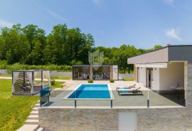Labin, okolica, izvrsna kuća za odmor s bazenom, Labin, Maison