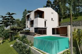 OPATIJA RIVIERA – posebna dizajnerska vila blizu mora s dva bazena, wellness i panoramski pogled, Mošćenička Draga, Haus
