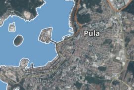 Građevinsko zemljište 2587 m2, Pula, Istra, Pula, Terra