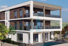 Vrbnik, otok Krk, stan 175 m2, 1. kat, terasa 40 m2, prodaja, Vrbnik, Apartamento
