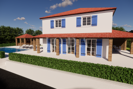 Nova kuća u rustikalnom stilu - otok Krk, Krk, Ev