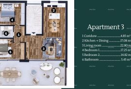 Stan Prodaja modernih apartmana u predivnom stambenom naselju, Umag A3-D7, Umag, Wohnung