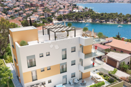 Čiovo novogradnja sa pogledom 100m od mora, Trogir, Διαμέρισμα