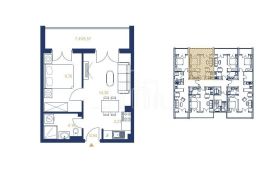 Useljiv i uknjižen Apartman jedna spavaća soba 37m2 sa terasom Snježna dolina Resort Jahorina, Pale, Flat