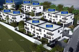 Stan Pula, Šijana, penthouse ZGR2/S4  od 100.59m2 u projektu od 9 stambenih zgrada, Pula, Appartamento
