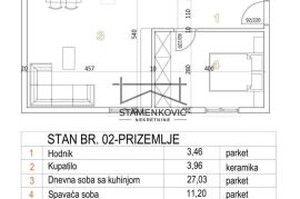Dvosoban stan u izgradnji na Adicama! ID#6118, Novi Sad - grad, Kвартира