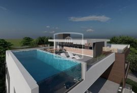 Zaton - PENTHOUSE 137m2 s bazenom i pogledom na more! 822120€, Nin, Appartamento