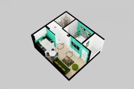 Stan sa jednom spavaćom sobom 32m2 NOVOGRADNJA Pale  U izgradnji Prodaja, Διαμέρισμα