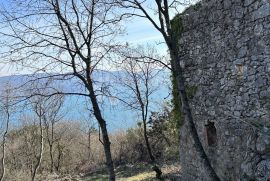 Jedinstvena lokacija na osami sa panoramskim pogledom na more, Kršan, Ev