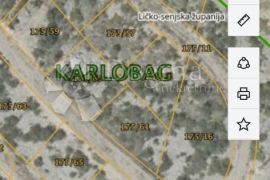 Građevinsko zemljište Karlobag PRILIKA, Karlobag, Arazi