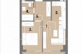 Apartman dvosoban od 42 pogled staza u izgradnji Snježna dolina Faza 2 Jahorina Lamela D, Pale, Διαμέρισμα