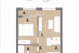 Apartman dvosoban od 32,5m2 u izgradnji Snježna dolina Faza 2 Jahorina Lamela A1, Pale, Stan