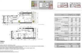 Rovinj, trosobni dvoetažni stan A u prizemlju NKP 107 m2 novogradnja, parkirno i garažno mjesto, vrt, Rovinj, Wohnung