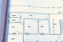 Starigrad okolica - kuća dalmatinskog stila gradnje 227 m2, prvi red do mora! 495000€, Starigrad, بيت