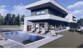 Istra, Marčana moderna dvojna kuća NKP 240 m2 sa velikim bazenom, Marčana, Ev