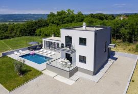 Moderna vila s prekrasnim panoramskim pogledom, Kršan, Haus
