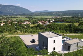 Moderna vila s prekrasnim panoramskim pogledom, Kršan, Famiglia