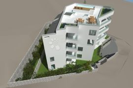 Apartman u izgradnji, s prostranom terasom, u blizini plaže !, Opatija, Appartment