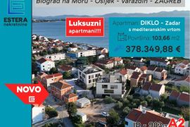 Apartman s okućnicom prodaja Diklo, Zadar 103,66 m2 NOVOGRADNJA, Zadar, Appartment