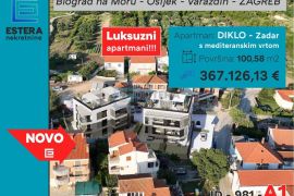 Apartman s okućnicom prodaja Diklo, Zadar 100,58 m2 NOVOGRADNJA, Zadar, Wohnung