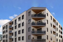 Luksuzni stan veličine 130,31 m2 na 1.katu novogradnje, izgrađene po principu Smart Home sustav Beehive SG,, Pula, Apartamento