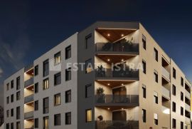 Luksuzni stan veličine 130,31 m2 na 1.katu novogradnje, izgrađene po principu Smart Home sustav Beehive SG,, Pula, Διαμέρισμα