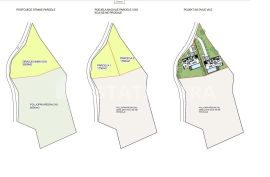 Pazin, odlično građevinsko zemljište 3500 m2 za vile, Pazin - Okolica, Terreno