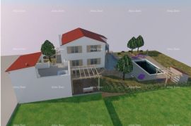 Kuća Prodaje se kuća na velikoj okućnici sa projektom, Zambratija, Umag, Umag, Casa