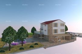 Kuća Prodaje se kuća na velikoj okućnici sa projektom, Zambratija, Umag, Umag, Casa