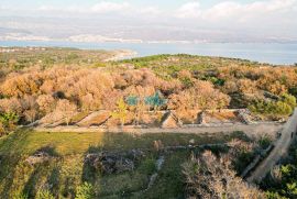 Otok Krk, Šilo - očišćeno, ravno poljoprivredno zemljište 219m2 buduće građevinsko, Dobrinj, Zemljište
