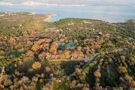Otok Krk, Šilo - očišćeno, ravno poljoprivredno zemljište 216m2 buduće građevinsko, Dobrinj, Arazi