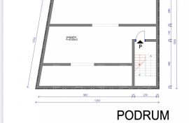 Građevinsko zemljište Mukalba Medulin, zemljište sa građevinskom dozvolom za gradnju stambenog objekta sa 3 stana , svaka etaža zasebno., Medulin, Terreno