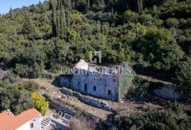 Prodaja ruševne kamene kuće s impozantnim zemljištem na otoku Lopudu, blizina Dubrovnika, Dubrovnik - Okolica, بيت