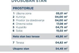 Nov jednoiposoban stan sa PDV-om na Bulevaru Nemanjića ID#4450, Niš-Mediana, Stan