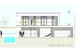 ISTRA, ŠTINJAN - Moderna novogradnja s dvije stambene jedinice i bazenom, Pula, Casa
