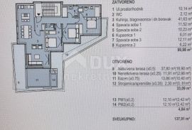 PAG, NOVALJA - Luksuzan penthouse s bazenom, S3, Z1, Novalja, Appartamento