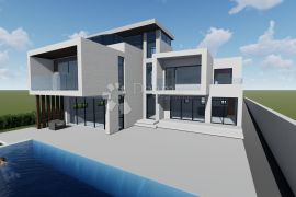 Nova kuća u izgradnji s pogledom na more, Pula, Haus