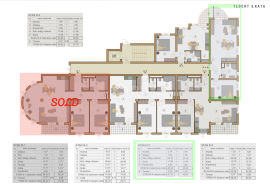 ISTRA, PULA - 1SS+DB stan na 3.katu novogradnje, Pula, Apartamento