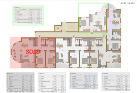 ISTRA, PULA - 1SS+DB stan na 3. katu novogradnje, Pula, شقة