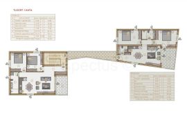 Stan u izgradnji, dvosoban, 1.kat, terasa, Ližnjan, Ližnjan, Appartamento