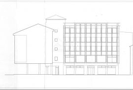RIJEKA, CENTAR - poslovna zgrada 537m2 u strogom centru grada + krovna terasa 140m2, Rijeka, Commercial property