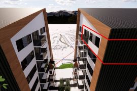 Apartman sa dvije spavaće sobe od 46.87m2 u izgradnji Ski Centar Ravna Planina, Daire